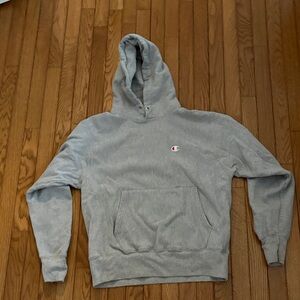 Champion Light Gray Men's Hoodie